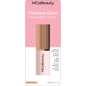 MCoBeauty Flawless Glow Foundation Stick 2 Pure Ivory 9g