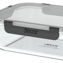 Decor Premium Glass Clips Container 1.5L each