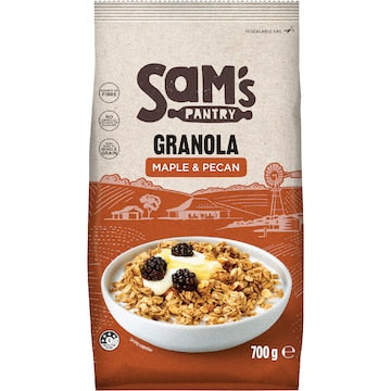 Sam's Pantry Granola Maple & Pecan 700g