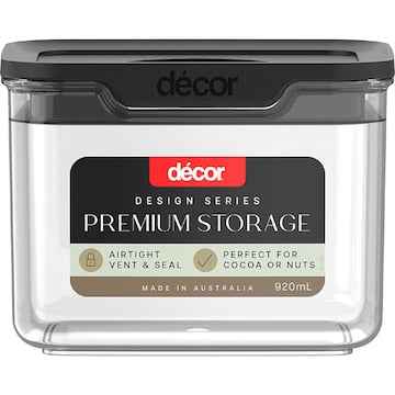 Decor Design Series Premium Pantry Storage Oblong 920mL each