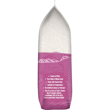 Sam's Pantry Clusters Berry Crumble 700g