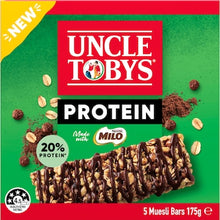 Uncle Tobys Muesli Bars Protein Milo 5 pack