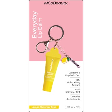 MCoBeauty Everyday Lip Balm Keyring Lemon 7mL