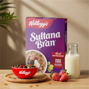 Kellogg's Sultana Bran High Fibre Breakfast Cereal Bulk Pack 1.15kg