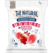 The Natural Confectionery Co. Strawberries & Cream Jellies 200g