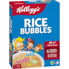 Kellogg's Rice Bubbles Breakfast Cereal 365g
