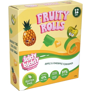 Fruity Snack Rolls - Apple & Pineapple, 12 Pack