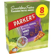 Parker's Aussie Animal Pretzels BBQ Pizza 8 pack