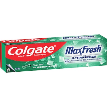 Colgate Max Fresh Toothpaste Clean Mint 115g