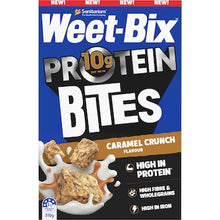 Weet-Bix Protein Bites Caramel Crunch Breakfast Cereal 510g