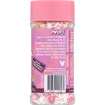 Piper's Edible Sprinkles Disney Princess 60g