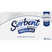 Sorbent Facial Tissues Thick & Large White 95 pack