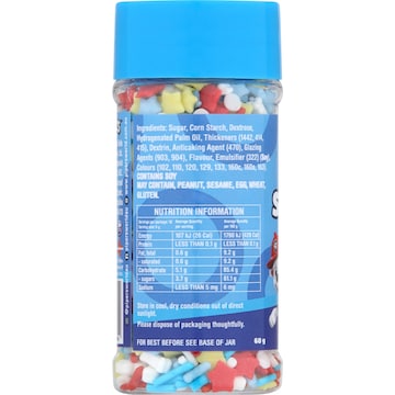 Piper's Edible Sprinkles Paw Patrol 60g