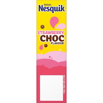 Nesquik Cereal Bar Strawberry Choc 6 pack