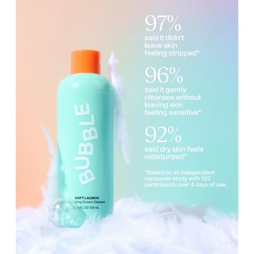 Bubble Soft Launch Hydrating Cream Cleanser 125mL