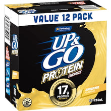 Up&Go Protein Energize Liquid Breakfast Banana 250mL x 12 pack