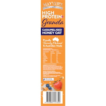 Mayver's High Protein Granola Caramelised Honey Oat 400g
