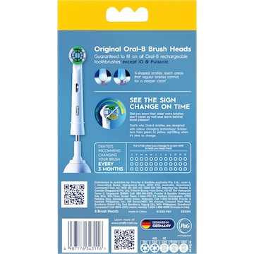 Oral-B Everyday Clean Toothbrush Replacement Heads 8 pack