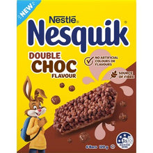 Nesquik Cereal Bars Double Choc 120g 6 pack