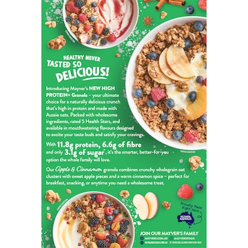 High Protein Granola - Apple & Cinnamon, 400g