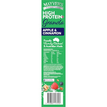 Mayver's High Protein Granola Apple & Cinnamon 400g