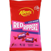 Allen's Red Ripperz Lollies Intense Raspberry 150g