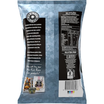 Gourmet Potato Chips - Trio of Cheese Flavour, 165g