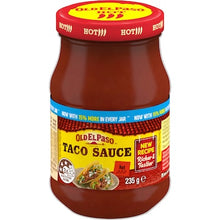 Old El Paso Taco Sauce Hot 235g