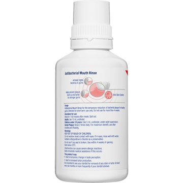 Colgate Savacol Mouth Wash Anti Stain Antibacterial Mint Rinse 300mL