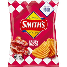 Smith's Crinkle Cut Potato Chips Crispy Bacon 150g
