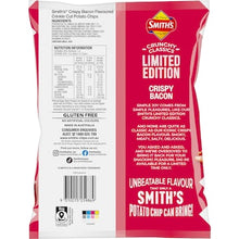 Smith's Crinkle Cut Potato Chips Crispy Bacon 150g