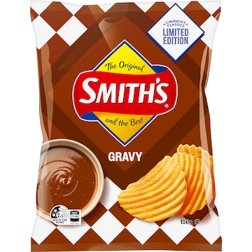 Smith's Crinkle Cut Potato Chips Gravy 150g