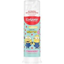 Colgate Toothpaste Kids Minions Strawberry Pump 85g