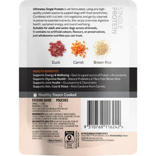 Ultimates Indulge Wet Dog Food Single Protein Duck 100g