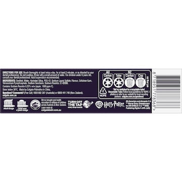 Colgate Toothpaste Harry Potter Bubble Fruit 100g