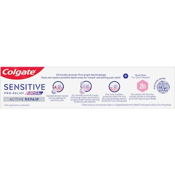 Colgate Toothpaste Sensitive Pro Relief Active Repair Gum 110g