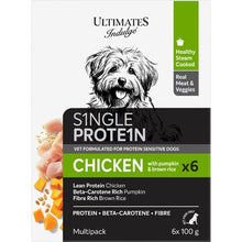 Ultimates Indulge Wet Dog Food Single Protein Chicken Multipack 100g x 6 pack