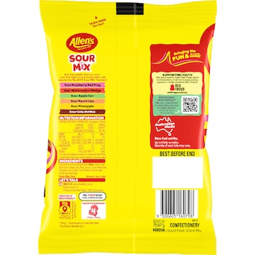 Allen's Lollies Sour Mix 160g