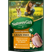 Nature's Gift Wet Dog Food Homestyle Stew In Jelly With Duck 100g