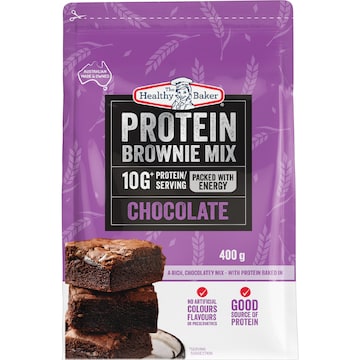 The Healthy Baker Protein Brownie Mix Chocolate 400g