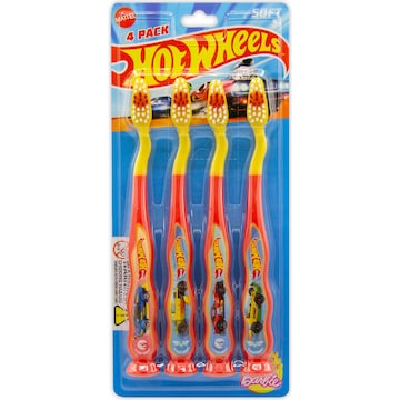 Licensed Kids Toothbrushes Assorted 4 pack