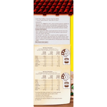 Old El Paso Hard N Soft Taco Kit Chipotle 350g