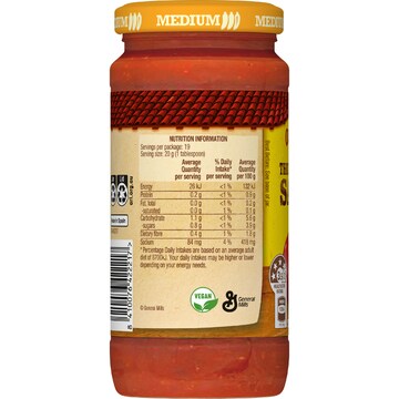 Old El Paso Thick N Chunky Salsa Medium 395g