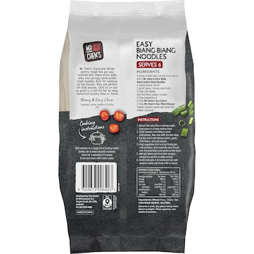 Mr Chen's Extra Wide Hand-Pulled Noodles 400g