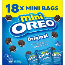 Oreo Mini Cookies Original Bags 18 pack 367g