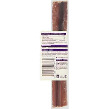 Bow Wow Bully Stick Dog Treat each