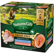 Nature's Gift Jelly Combo Wet Dog Food With Chicken & Salmon 100g x 8 pack