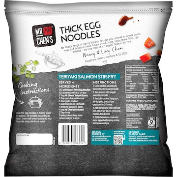 Mr Chen's Thick Egg Noodles 500g