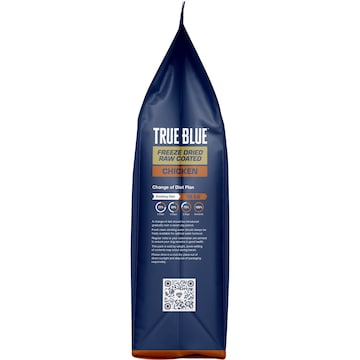 True Blue Freeze Dry Raw Coated Dry Dog Food Grain Free With Chicken 2.5kg