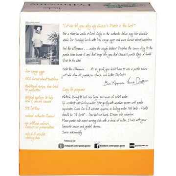 Guzzi's Tricolore Fettucine Pasta 375g